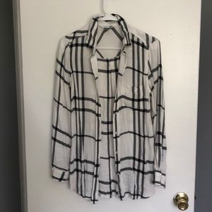 Black and White Flannel
